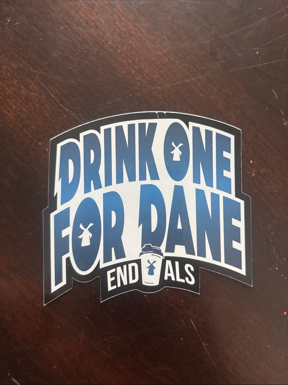 Dutch Bros Sticker Drink one for Dane 2026